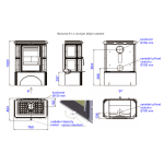Kachlová kamna ABX Bavaria s výměníkem, flaschengrün